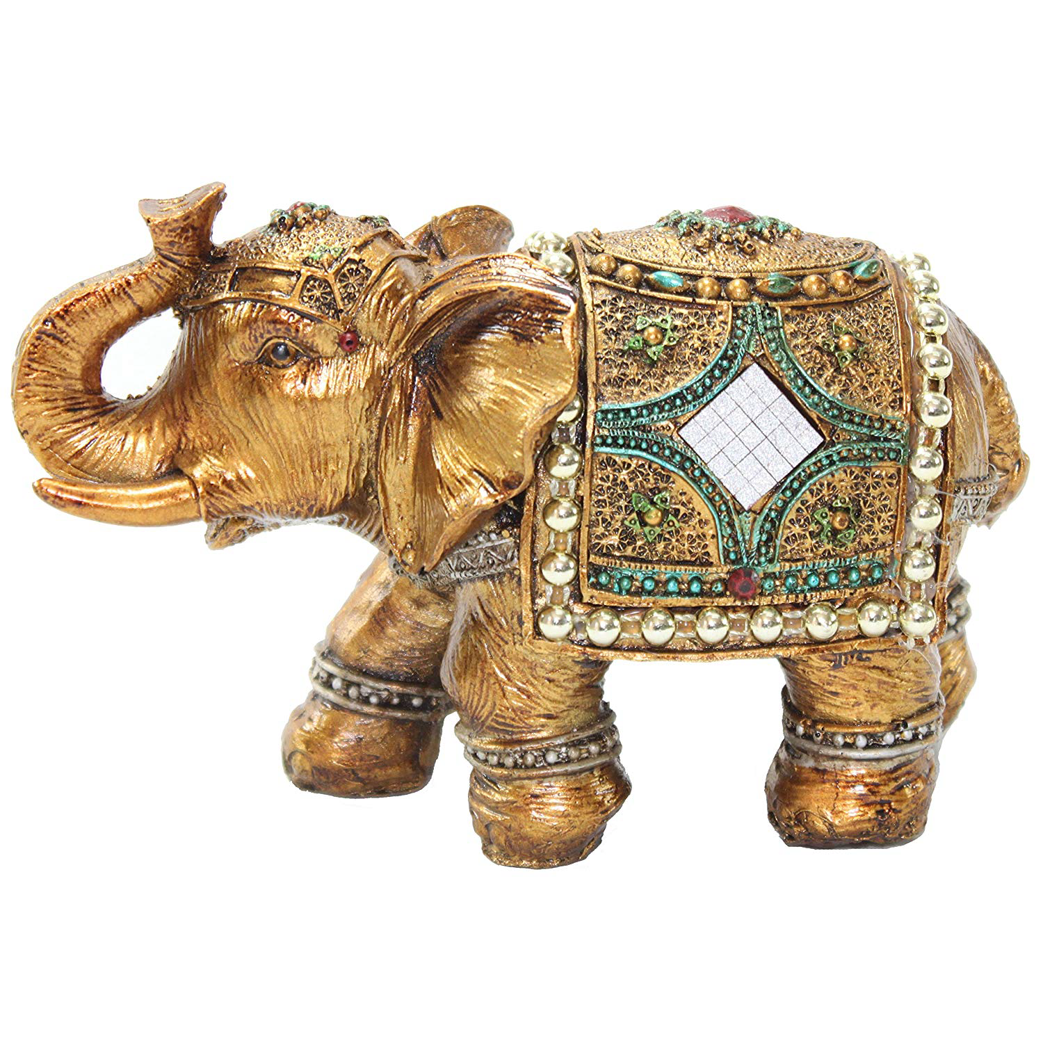 gold elephant figurine
