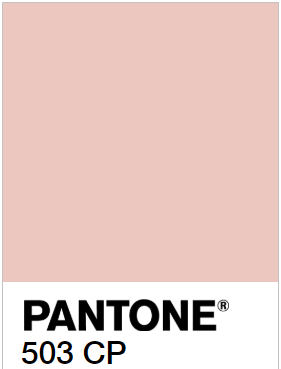 light pink pantone color code