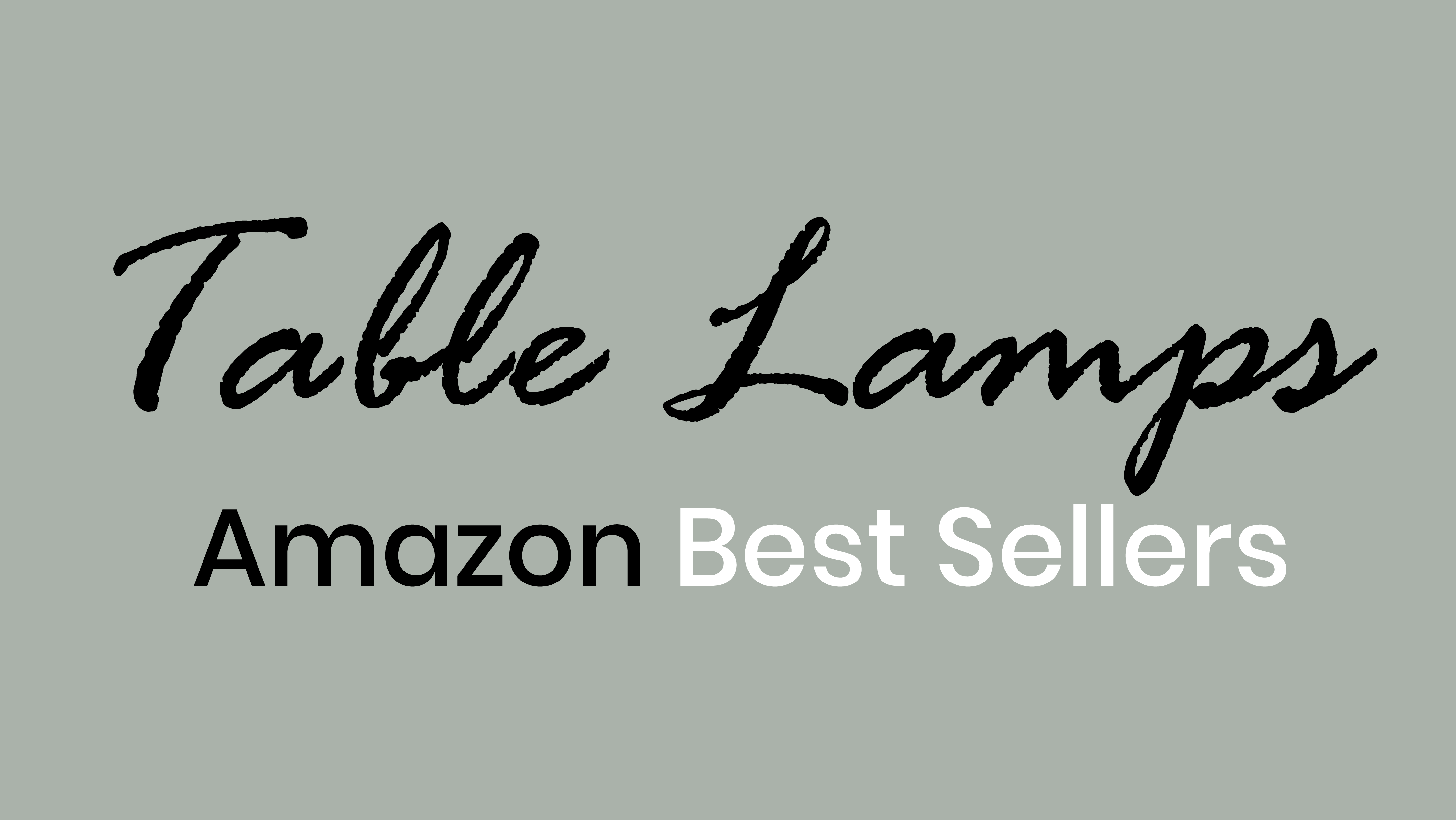 amazon best seller table lamps