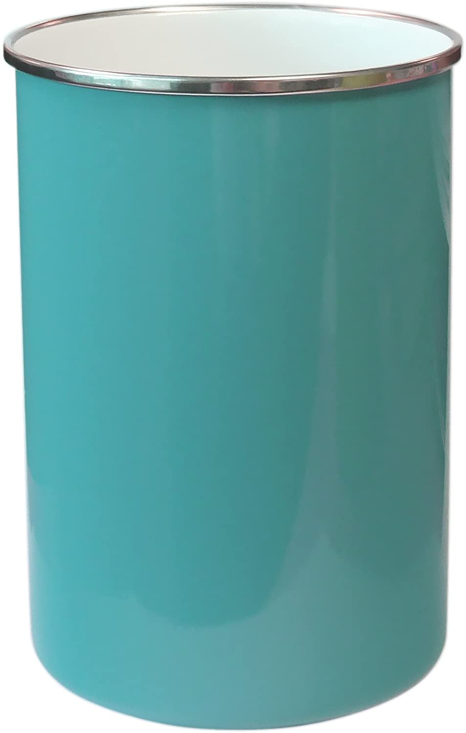 turquoise utensil holder