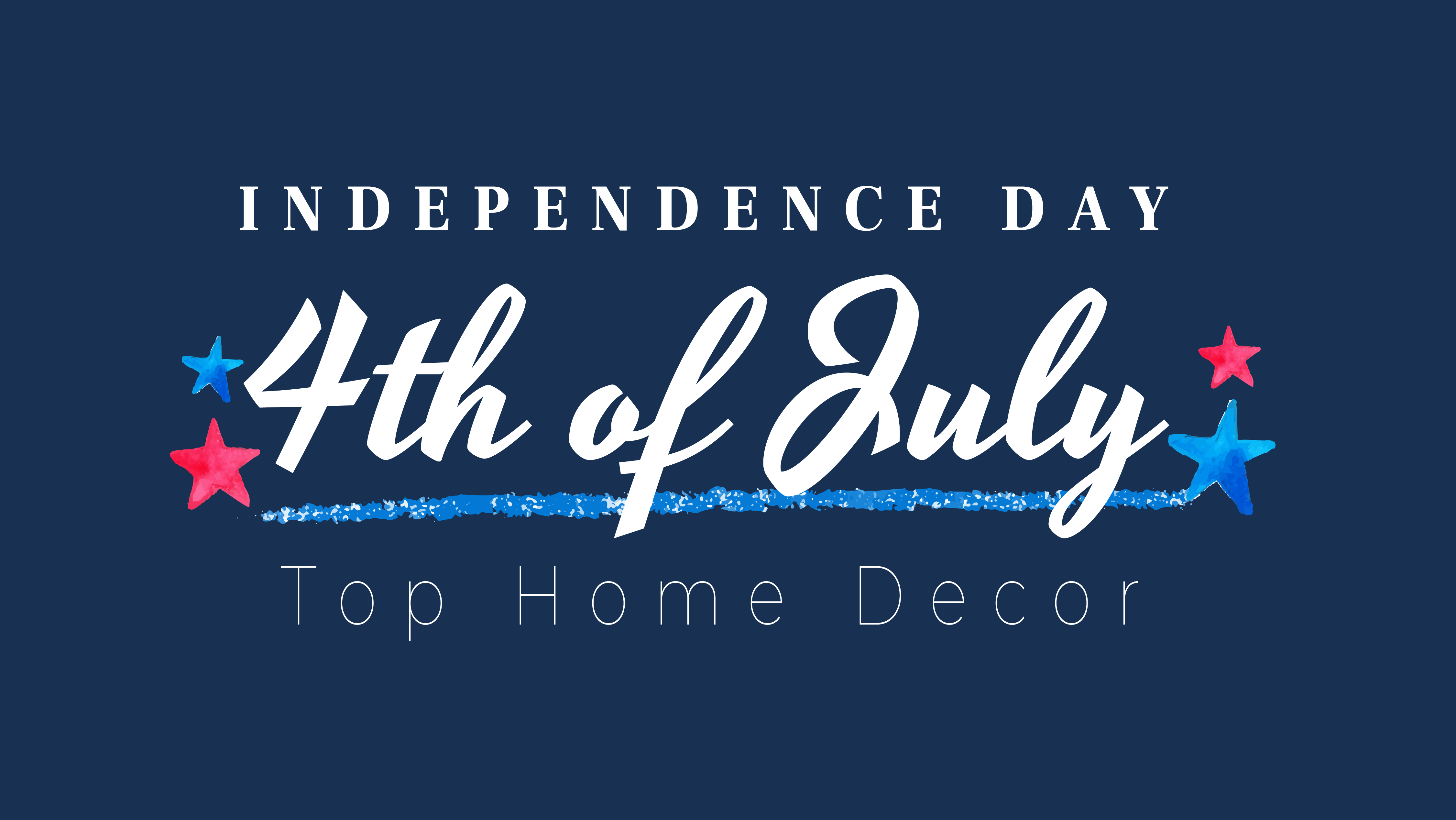 4th of july american independence day home decor
