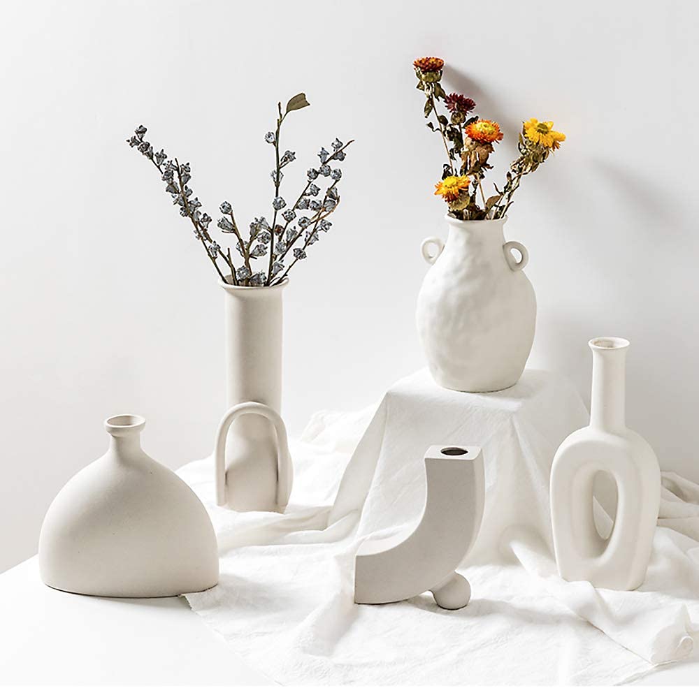 nordic modern ceramic vases